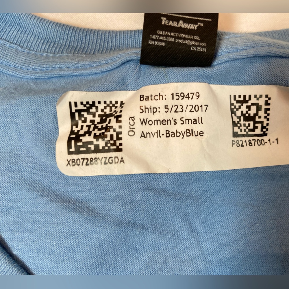 Anvil‎ CHICAGO Short Sleeve Tee Shirt Cotton New Rainbow Size Small - Picture 5 of 6